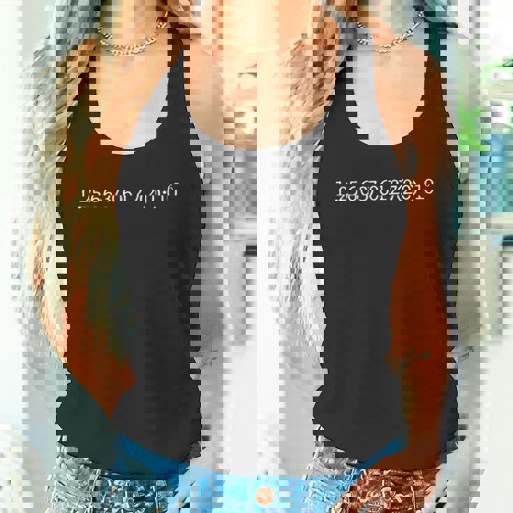 磁気の本質 タンクトップ