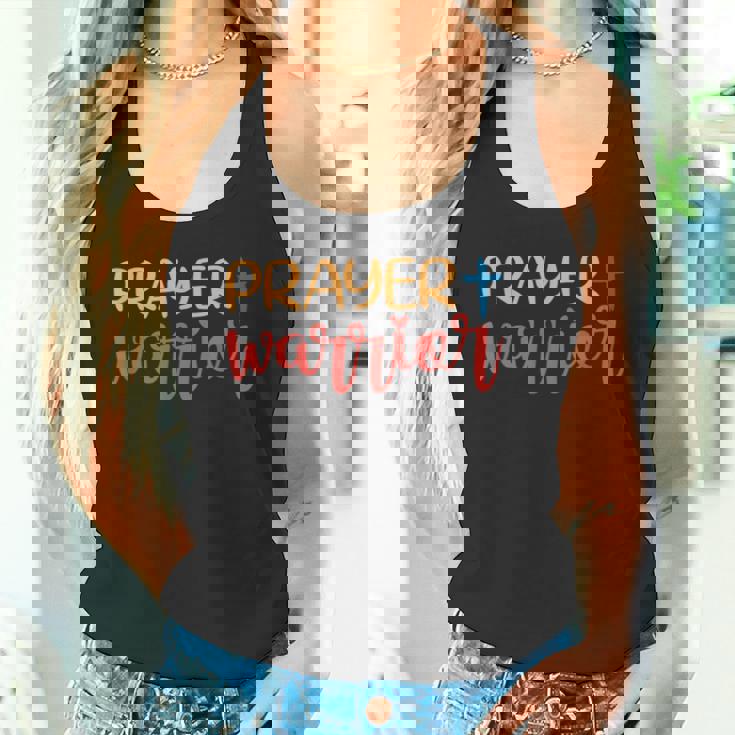 祈り 戦士 神 信仰 イエス タンクトップ