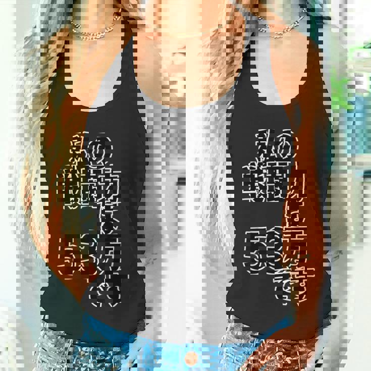 私の戦闘力は 53万 です【オタt】オタク 漫画 アニメ パロディ 名言 セリフ 面白い 文字 デザイン タンクトップ