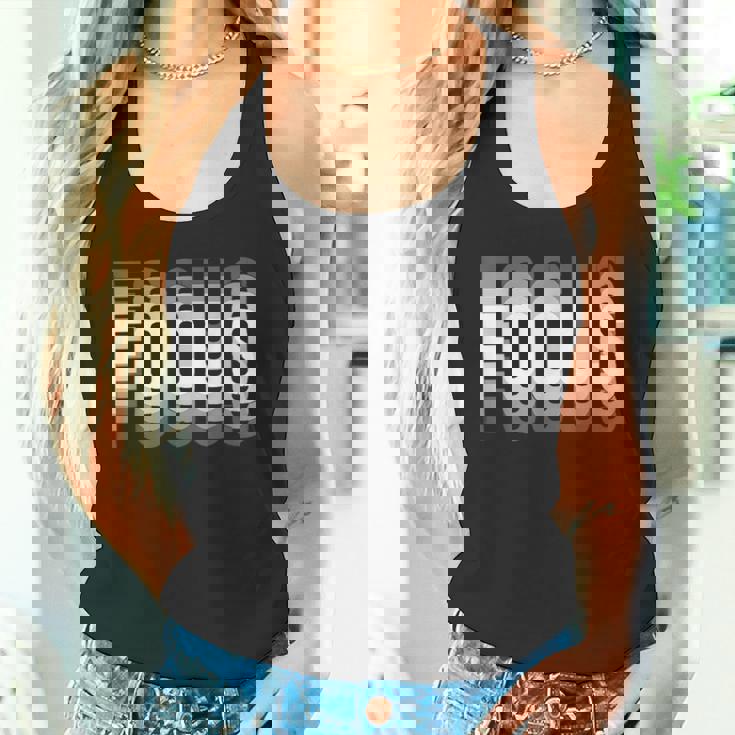 私はあなたの魂であり、あなたも私の魂です。フォーカス タンクトップ