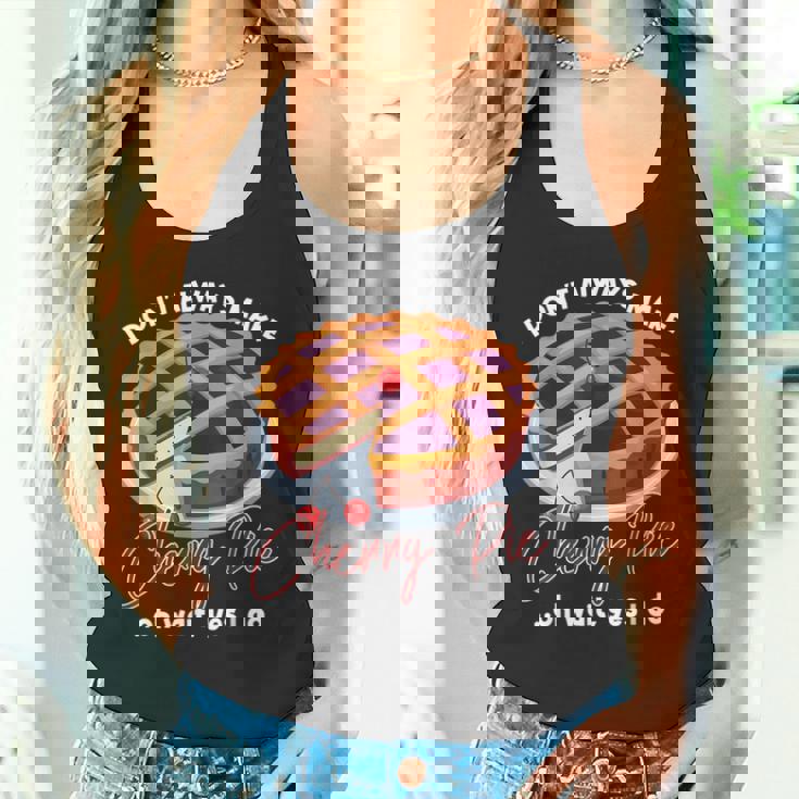 私はいつもチェリーパイを作るわけではありませんああ待ってはい私はします タンクトップ