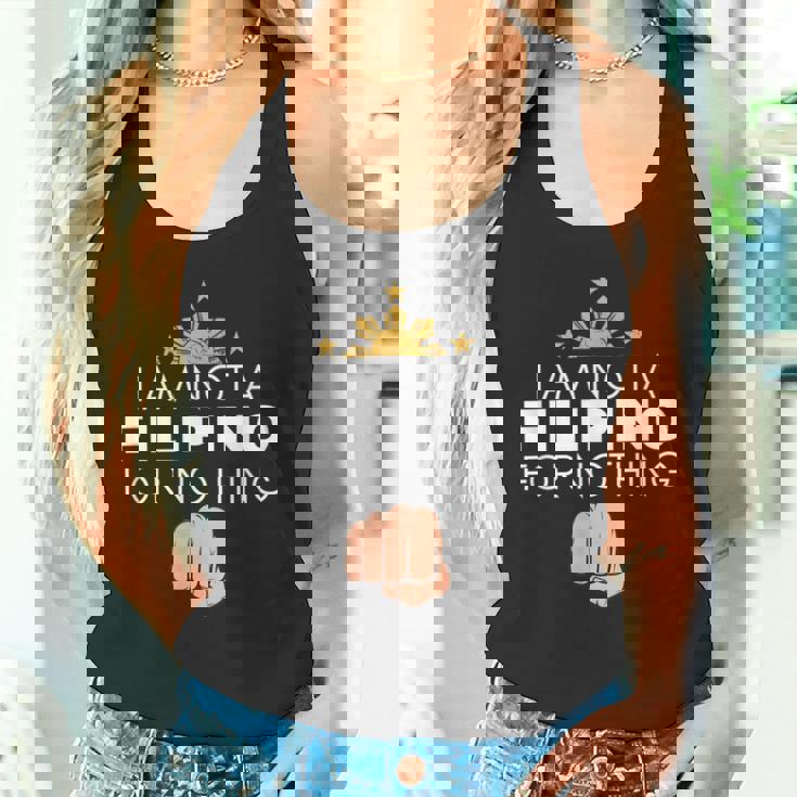 私はフィリピン人ではありません ドゥテルテ Dds ピノイ プライド クール タンクトップ