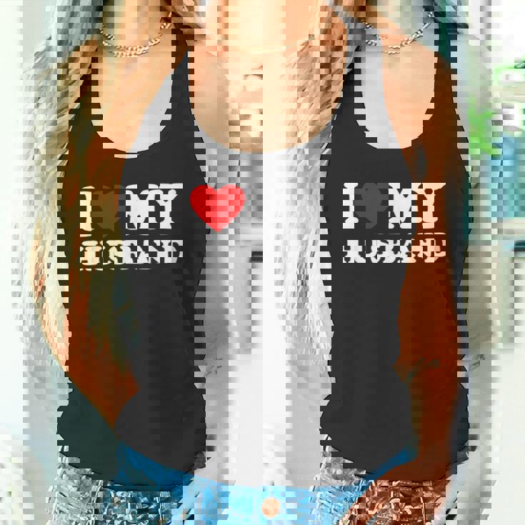 私は夫を愛しています私は夫を心から愛しています タンクトップ