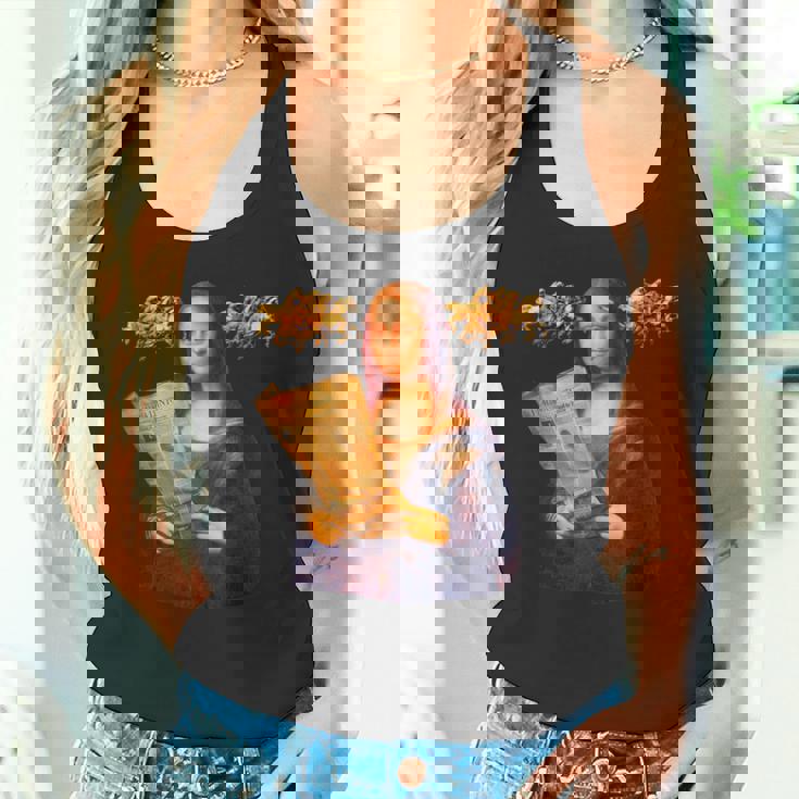 競馬 馬tシャツ モナリザ おもしろ ウマ レース 馬 乗馬 競馬 面白いtシャツ メンズ グッズ ネタ 大人 男性 タンクトップ