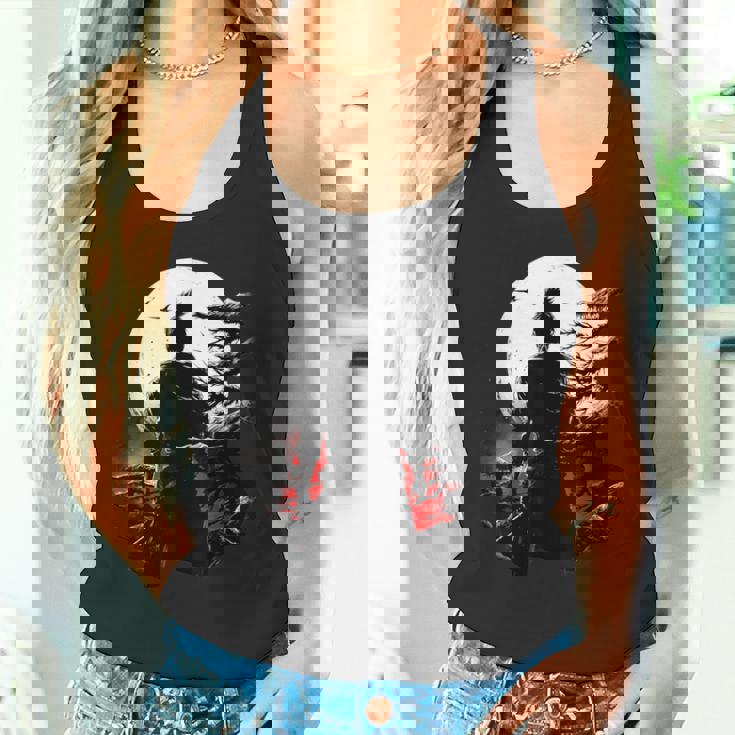 筒垣 ステンシル 染付 日本 美術 ギフト おもしろ タンクトップ