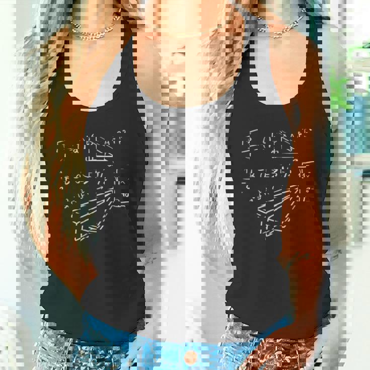 紙飛行機、紙飛行機 タンクトップ