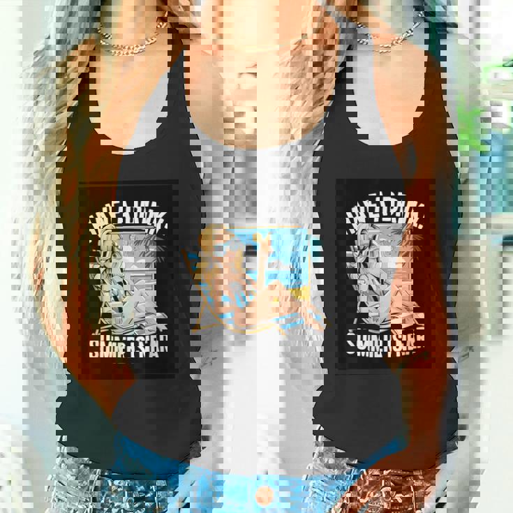 素敵な夏の言っているビーチモチーフ タンクトップ