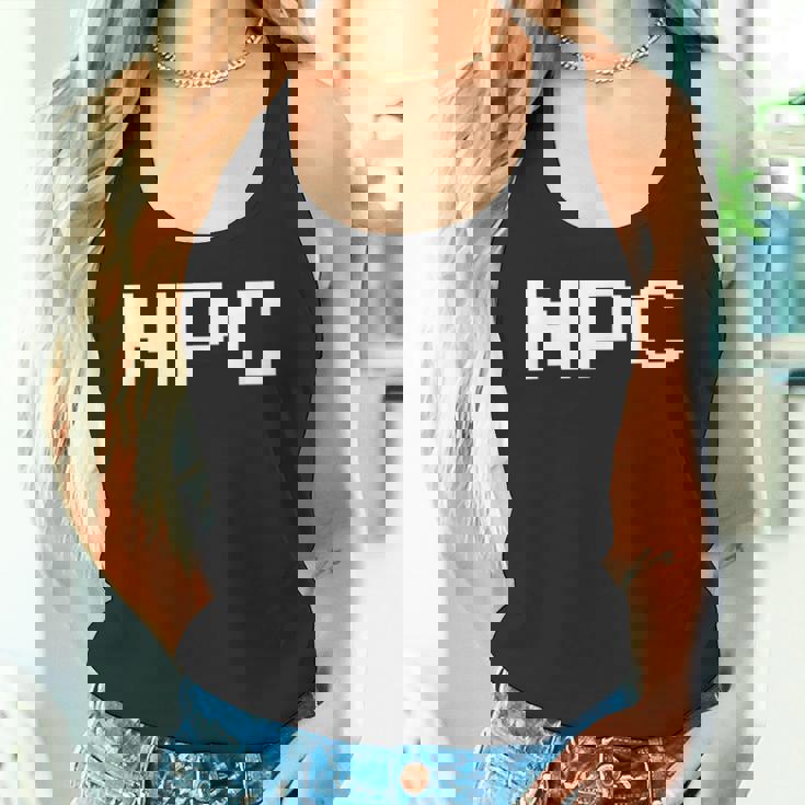 素晴らしいビデオゲーム-面白いnpc-オールドゲーマー タンクトップ