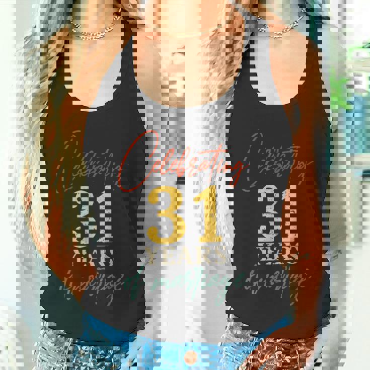 結婚31周年を祝う 結婚31周年 タンクトップ