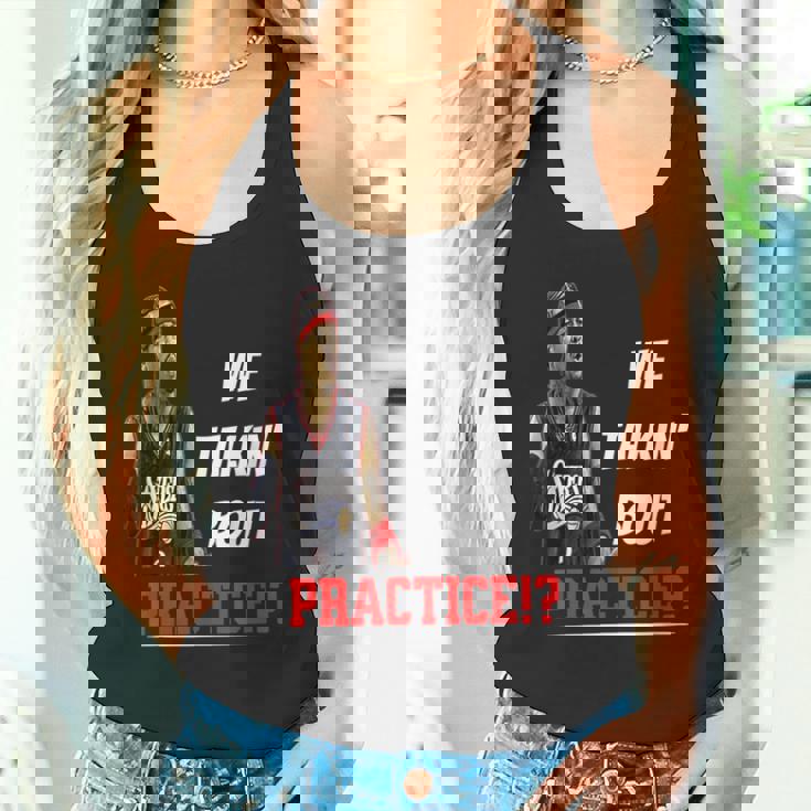 練習について話しています面白いアイバーソンその答え タンクトップ