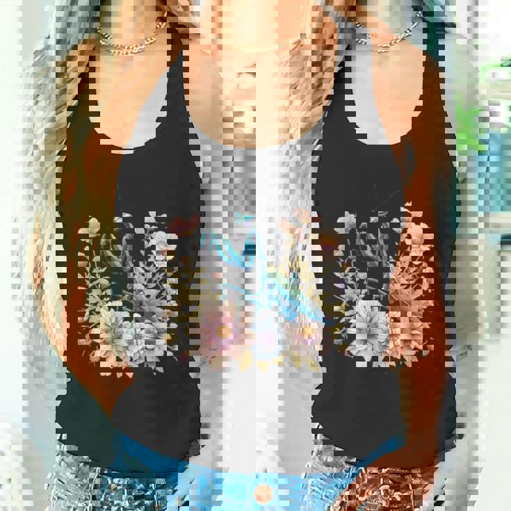 美しい昆虫アート カマキリ タンクトップ