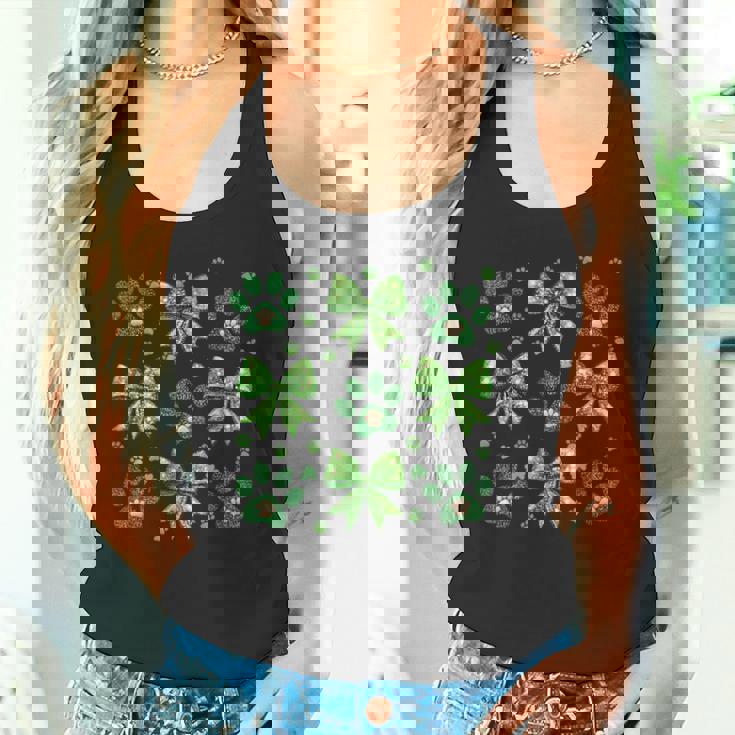 聖パトリックの日 犬 猫 コケット リボン シャムロック 聖パトリック タンクトップ