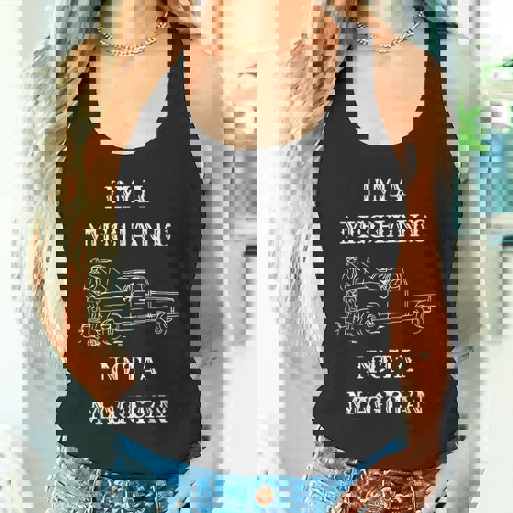 自動車整備士、自動車整備士、自動車整備士 タンクトップ