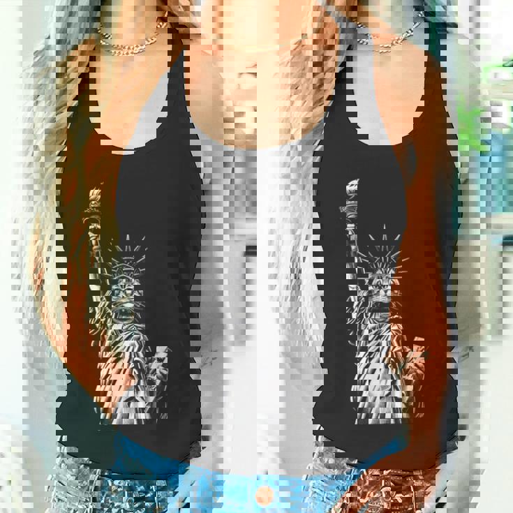 自由の女神猫 Nycプライド タンクトップ