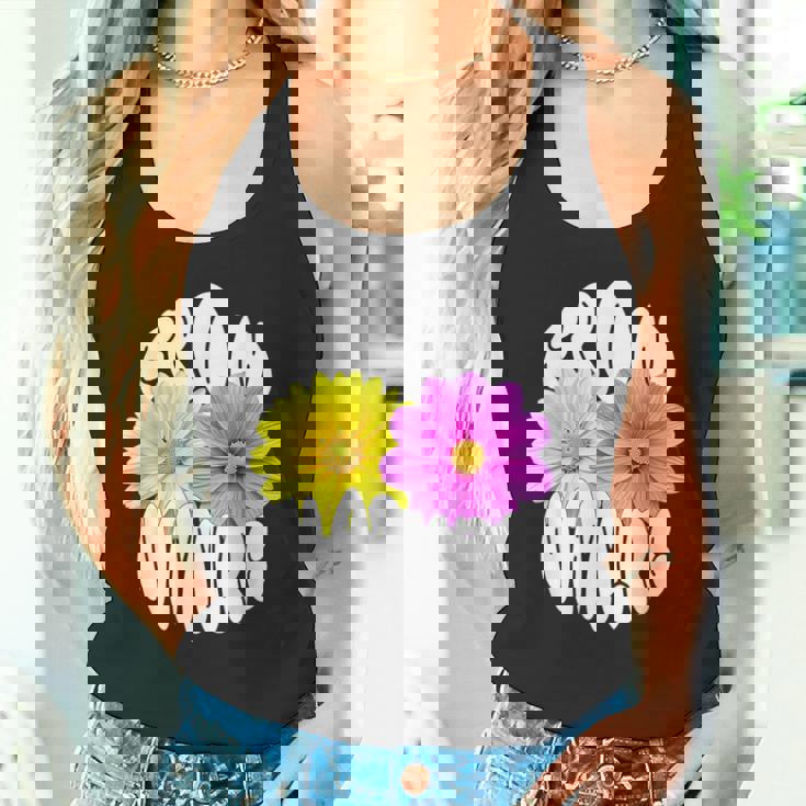 花 可愛い 自然からの贈り物 From Natre タンクトップ