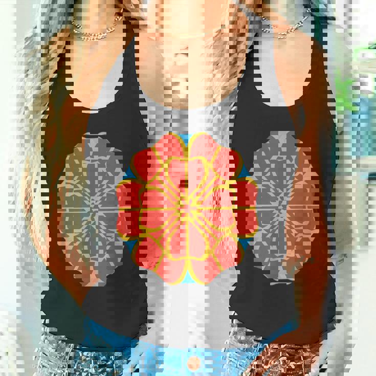 花笠花 琉球 沖縄 日本 琉球諸島 沖縄 タンクトップ