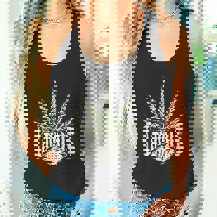 草 草 草 マリファナ Thc ポット 大麻 ナチュラル 4 タンクトップ