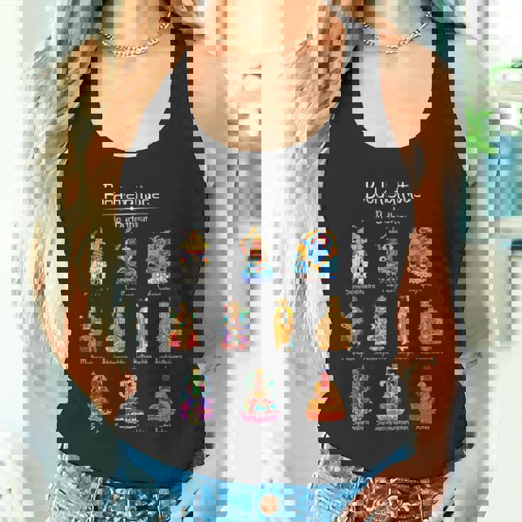 菩薩 仏教の神々 タンクトップ