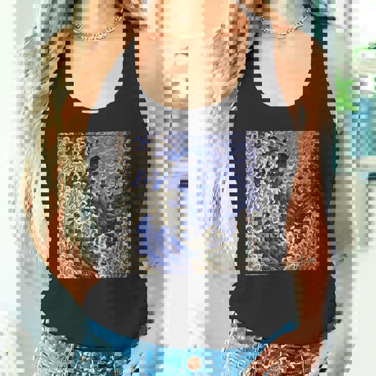 葛飾北斎 男波 タンクトップ