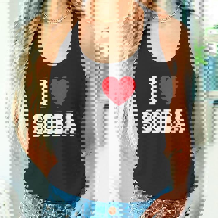 蕎麦大好き タンクトップ