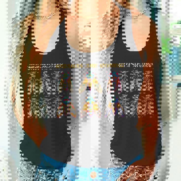 蝉がやってくる、蝉ゲドン2024 蝉 タンクトップ