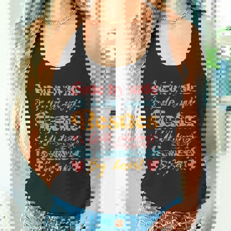 親友はいつも心でつながっています タンクトップ