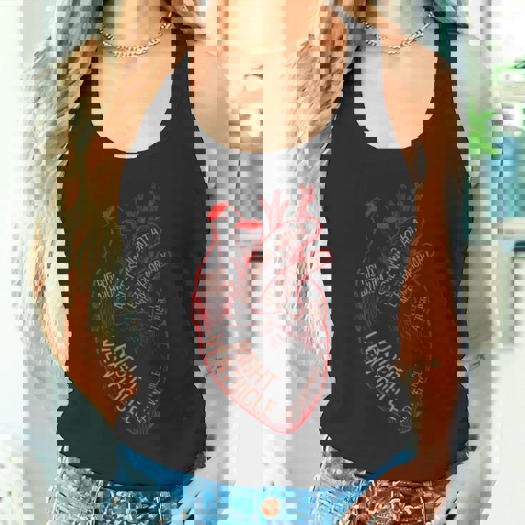 解剖学 心臓 心臓病 看護師 循環器専門医 心電図 循環器学 タンクトップ