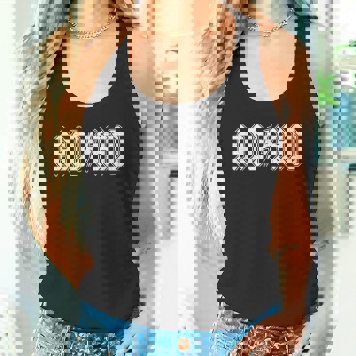 言葉遊び-ジョーク-おかしい-ダジャレ-Adhd-アテンションスパン-ユーモア タンクトップ