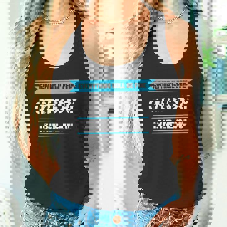 誇り高いグレゴリーのためのグレゴリー名言 タンクトップ