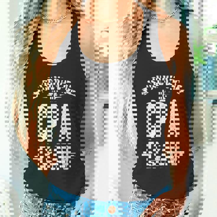 認定公共会計士 Iurvived The Cpa 試験 Cpa タンクトップ