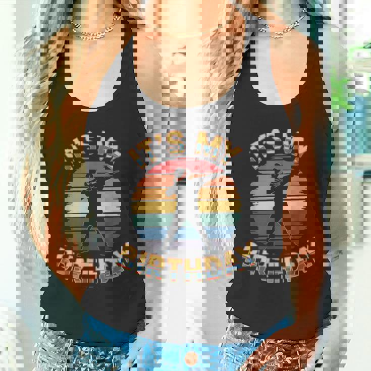 誕生日 男の子 衣装 ヴィンテージ It's My Birthday Dabbingunset タンクトップ