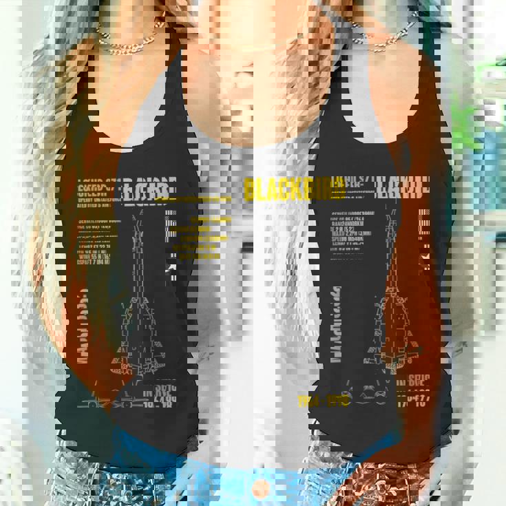 軍用航空機 ロッキードr-71 ブラックバード Usaf タンクトップ