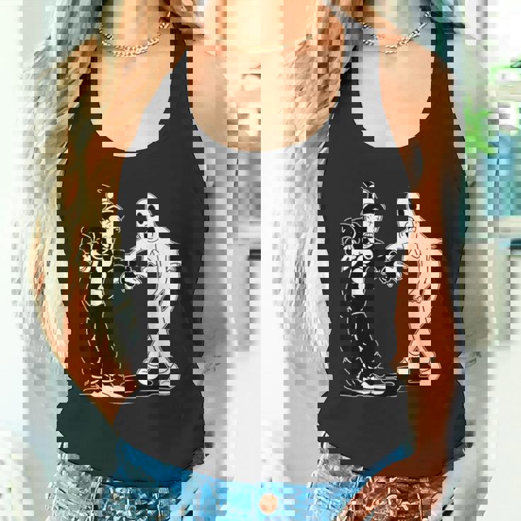 道化師のココと幽霊の踊り タンクトップ