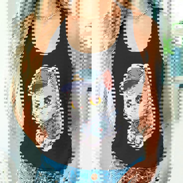 郵便配達員、Dps 配達員の猫を削除 タンクトップ