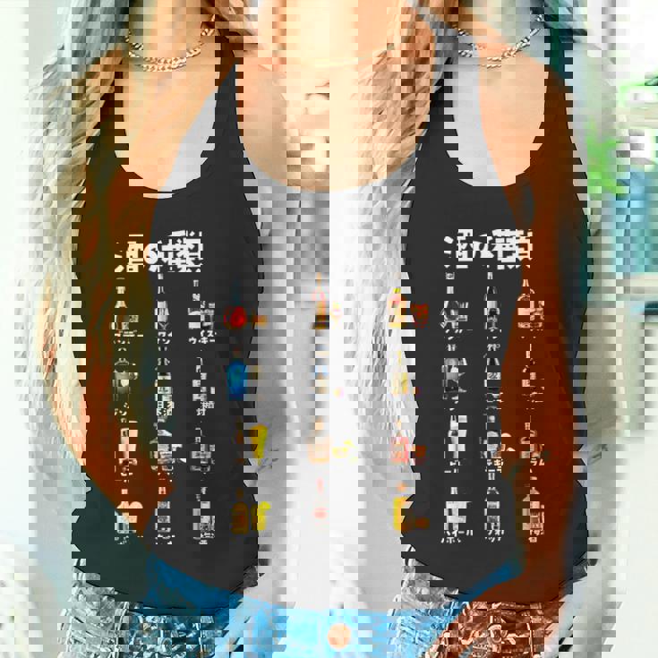 酒 面白いtシャツ 酒の種類 メンズ おもしろ 文字 面白い 服 飲み会 バー おもしろグッズ 文字tシャツ ネタ タンクトップ