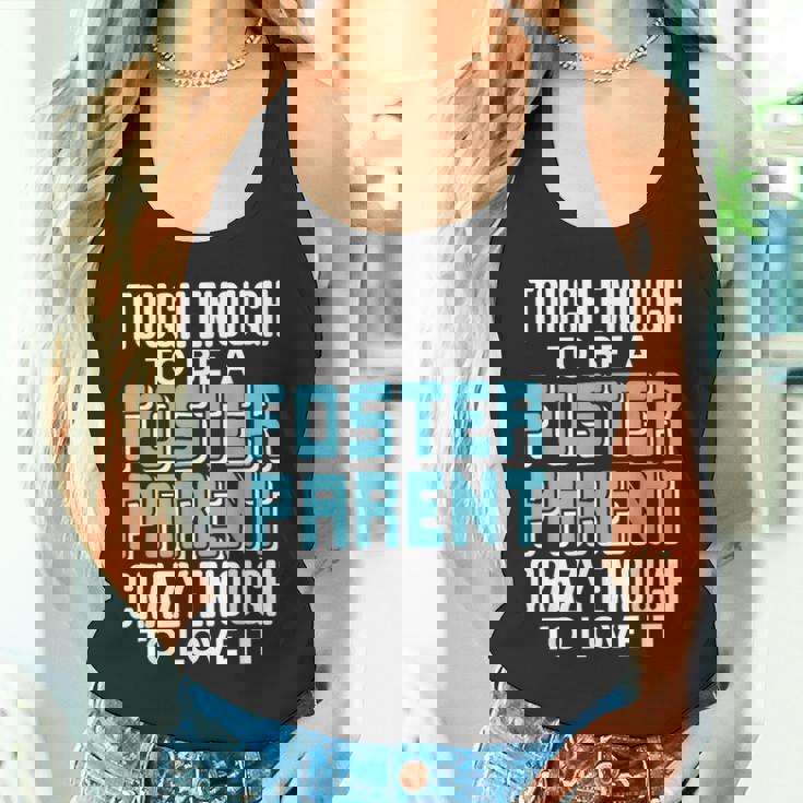 里親になるには十分な強さと情熱 タンクトップ