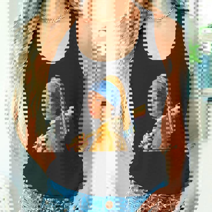 野球 面白いtシャツ フェルメール ベースボール おもしろ 服 ネタ メンズ 野球部 おもしろグッズ 子供 タンクトップ