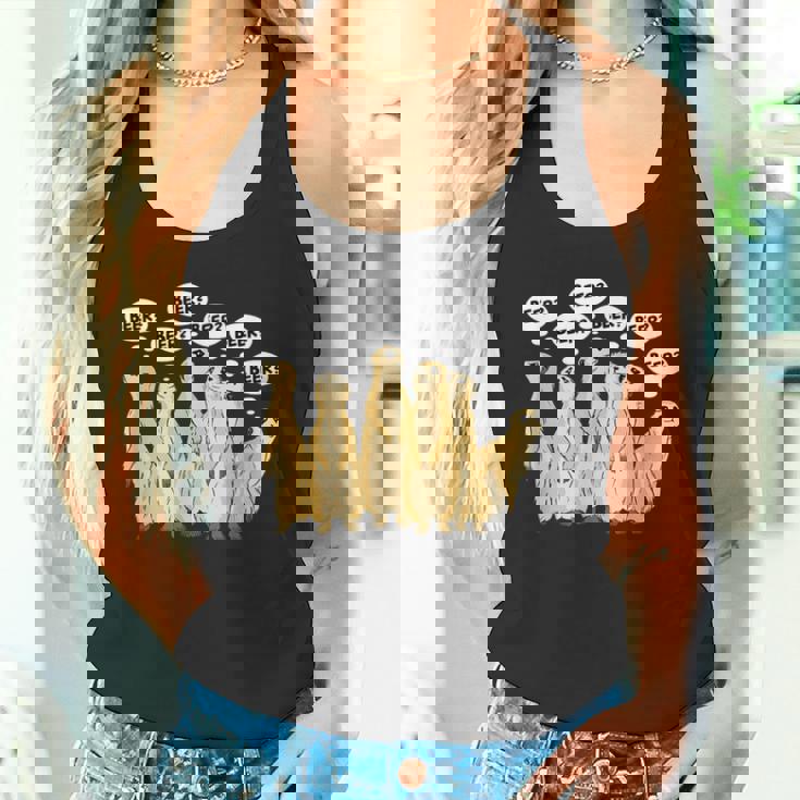 野生動物のミーアキャットアルコールビール タンクトップ