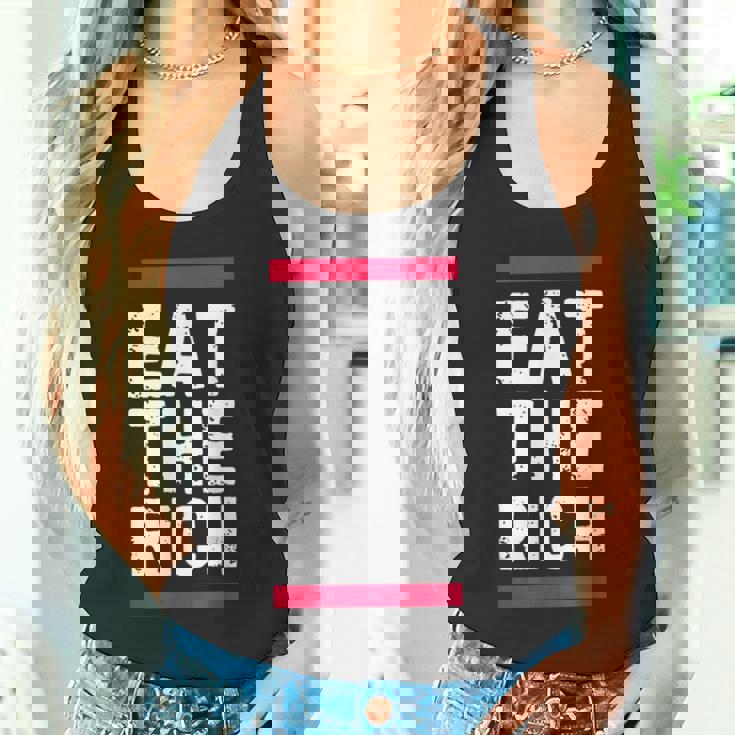 金持ちを食べろ タンクトップ