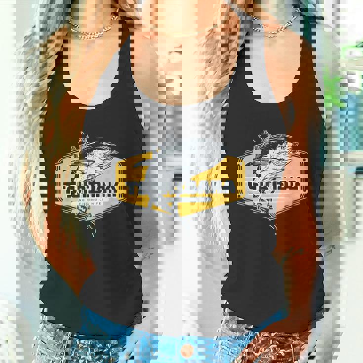 釣りバカ 釣り 魚好き 釣りおじさん 釣りガール 釣りボーイ 釣り好き かっこいい おしゃれ おもしろ イラスト タンクトップ