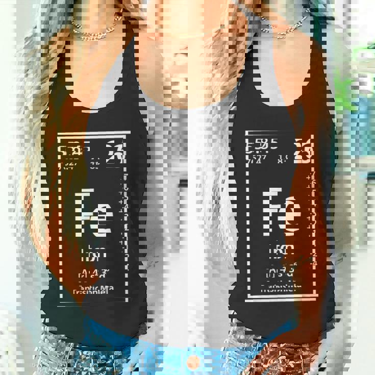 鉄元素周期表 タンクトップ