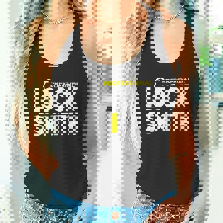 鍵屋ロックピッキングプロフェッショナルロックスミス タンクトップ