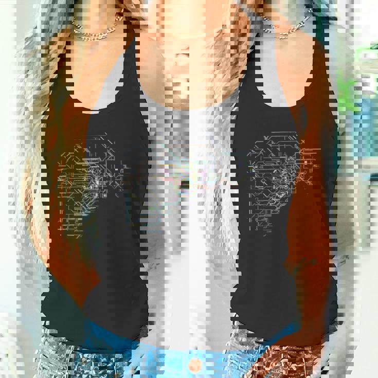 面白tシャツ 電車 東京 路線図 鉄道 蒸気機関車l おもしろ 鉄オタ メンズ グッズ ネタ タンクトップ