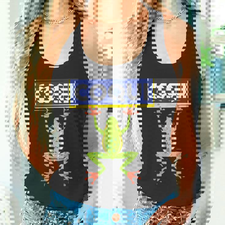 面白い コキ カエル 食べ物 プエルトリコ ゴヤ ラテン コミダ ボリクア タンクトップ