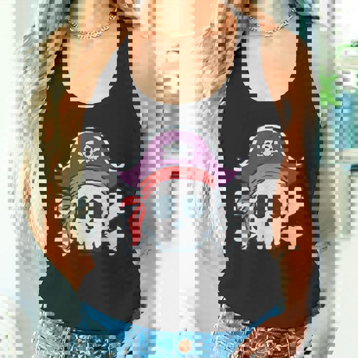 面白い 海賊 漫画 スカル ハロウィン タンクトップ