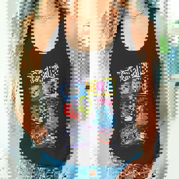 面白い80年代レトロtシャツ 1980年代パーティーギフト ターンテーブルカセット タンクトップ