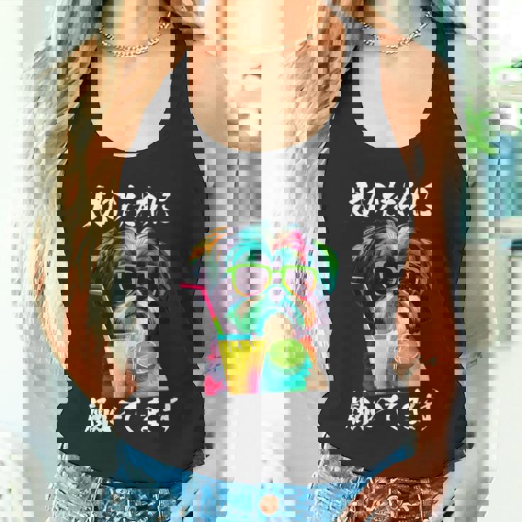 面白いtシャツ シーズー イヌ わんこ メンズ 犬好き グッズ おもしろ 面白い 服 ネタ わんこ タンクトップ