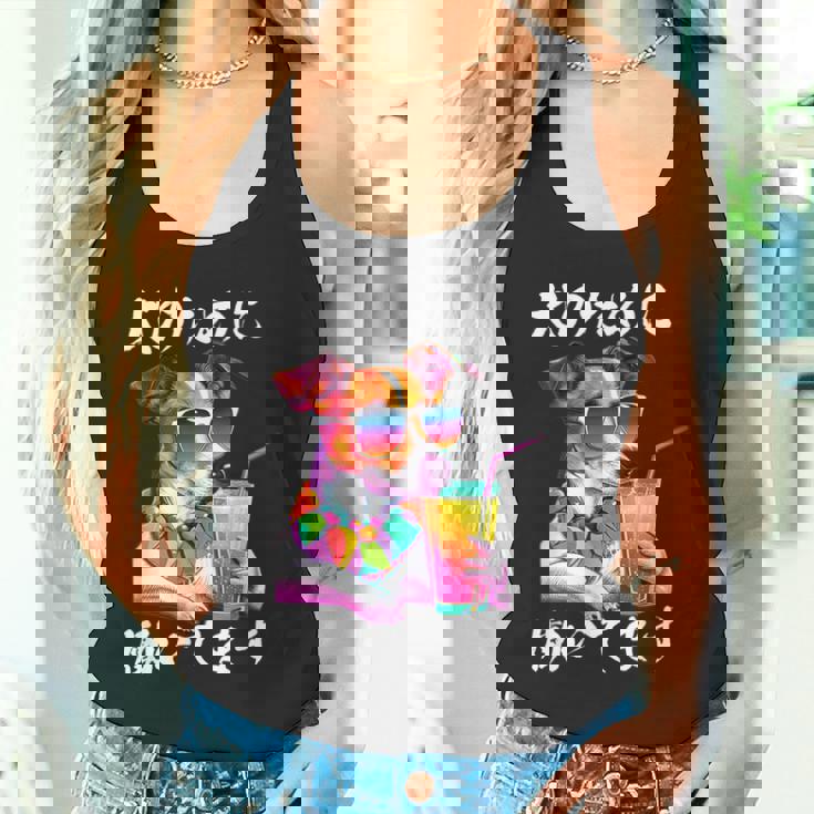 面白いtシャツ ジャックラッセルテリア イヌ わんこ メンズ 犬好き グッズ おもしろ 面白い 服 ネタ タンクトップ