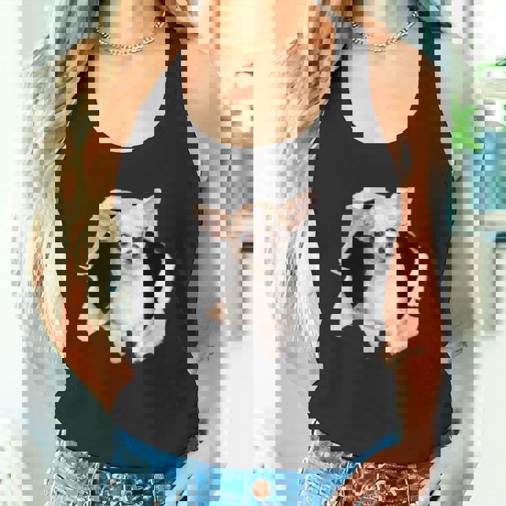 面白いtシャツ チワワ 犬 イヌ わんこ メンズ 犬好き グッズ かわいい おもしろ 面白い 服 ネタ タンクトップ