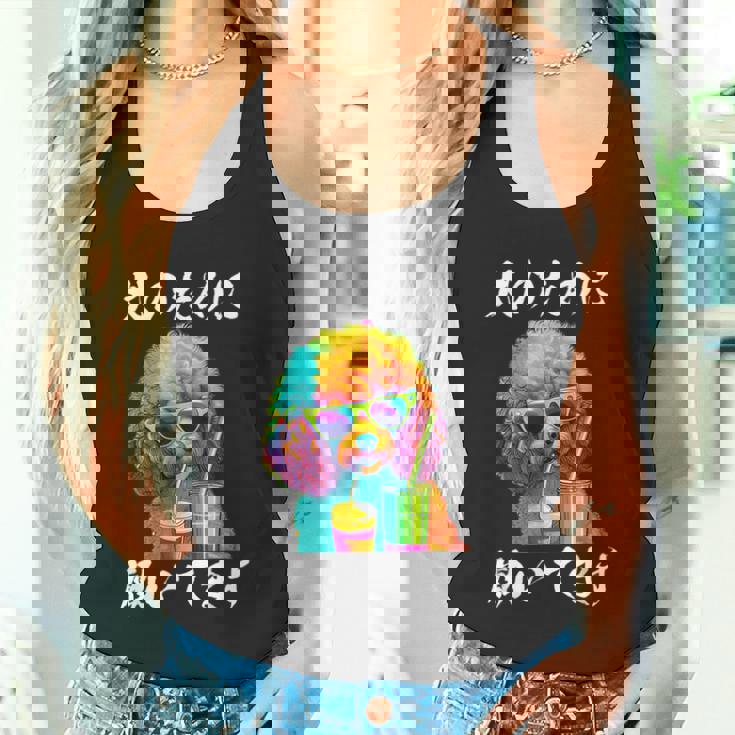 面白いtシャツ トイプードル イヌ わんこ メンズ 犬好き グッズ おもしろ 面白い 服 ネタ わんこ タンクトップ